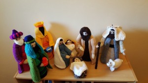 Knitted Nativity